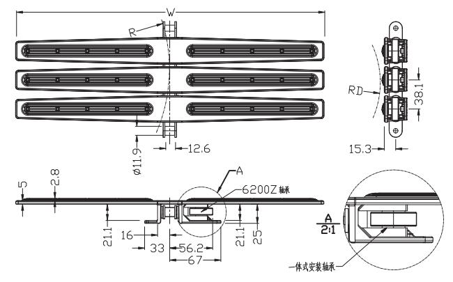 Ast1873TW-K1600 Spiral Belt