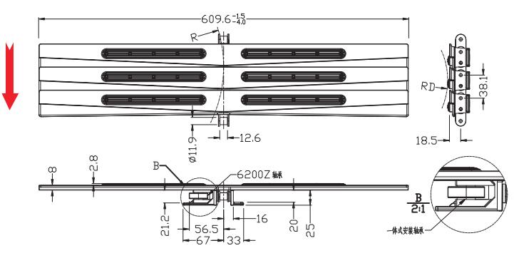 Ast1873TW-K2400 Spiral Belt