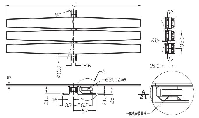 Ast1873TW-K1600 Spiral Belt