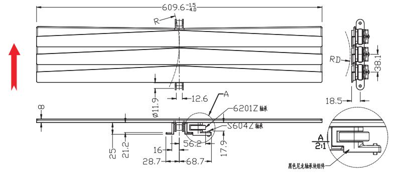 Ast1873TG-K2400 Spiral Belt