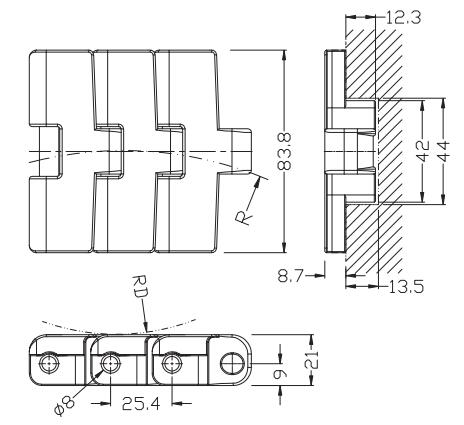 Ast783 Straight Running Belt