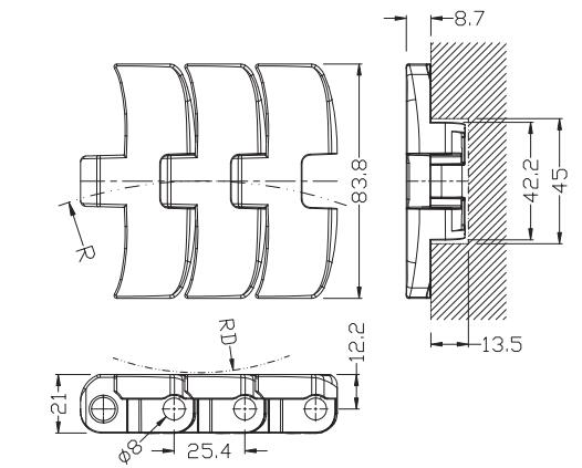 Ast2260 Straight Running Belt