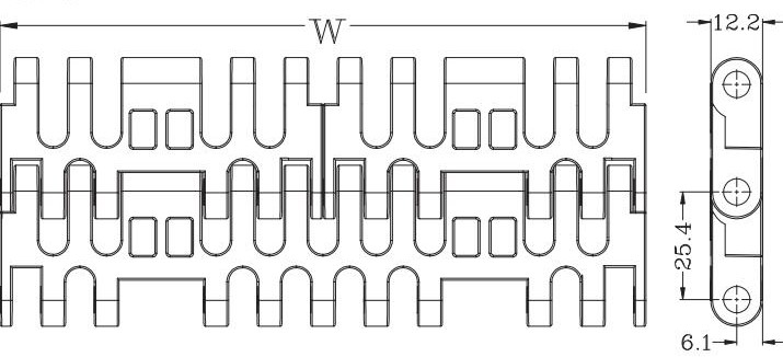 Ast7708 Flush Grid