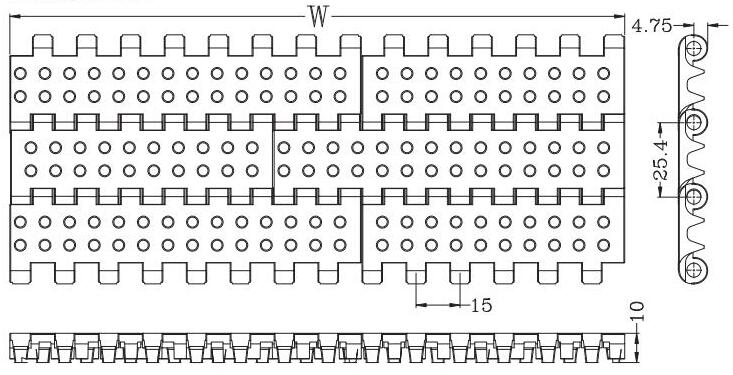 Ast200B Perforated Top