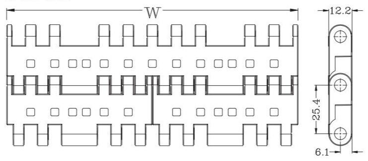 Ast7706 Perforated Top