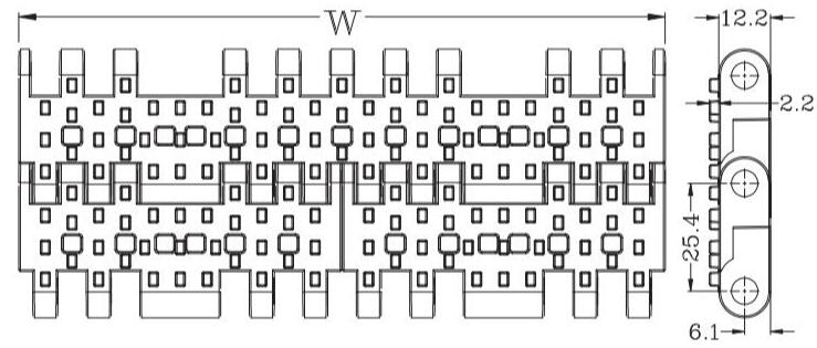 Ast7707 Perforated Top