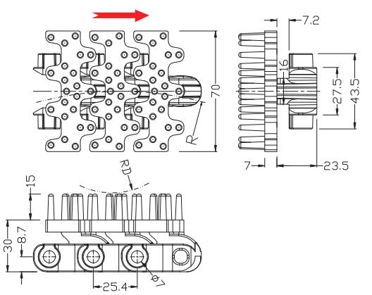 Ast70D Multiflex Belt