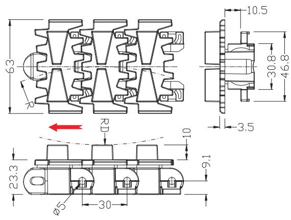 Ast63-P30-2 Multiflex Belt