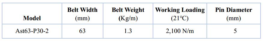 Ast63-P30-2 Multiflex Belt