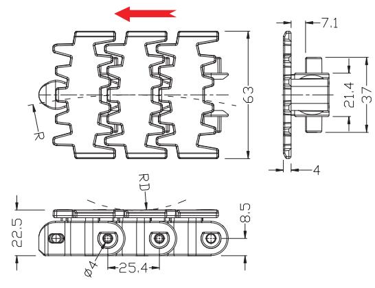 Ast63A Multiflex Belt