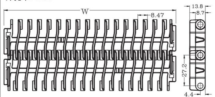 Ast9003 Raised Rib