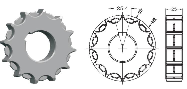 Sprocket for Series 200