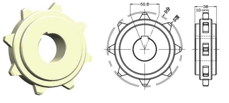 Sprocket for Ast4001