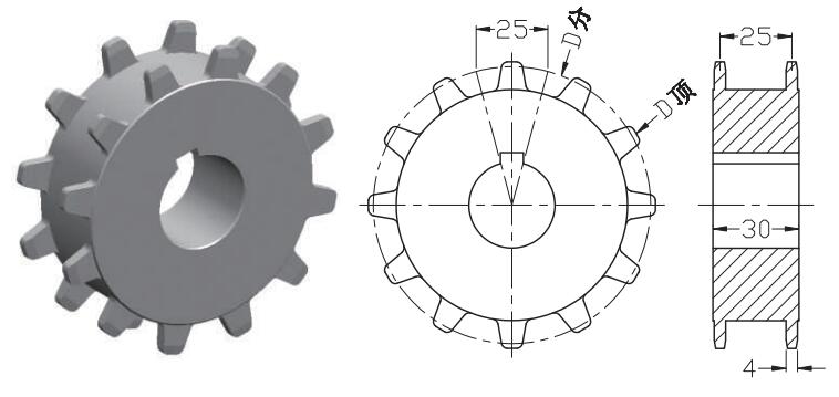 Sprocket for Ast545G