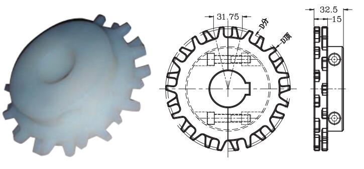 Sprocket for Ast1255