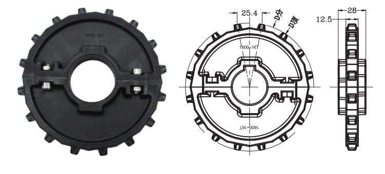 Sprocket for Series 1600