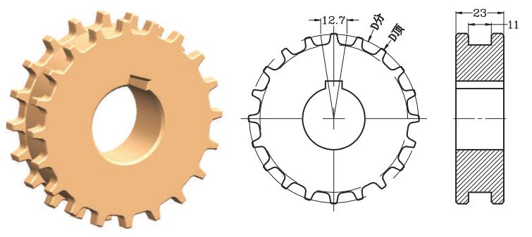 Sprocket for Series 2120