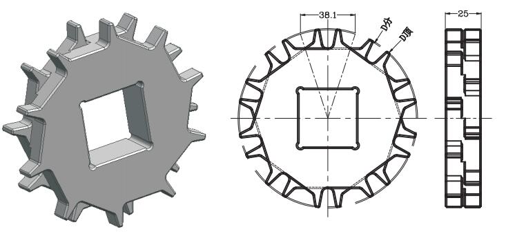 Sprocket for Series 2200